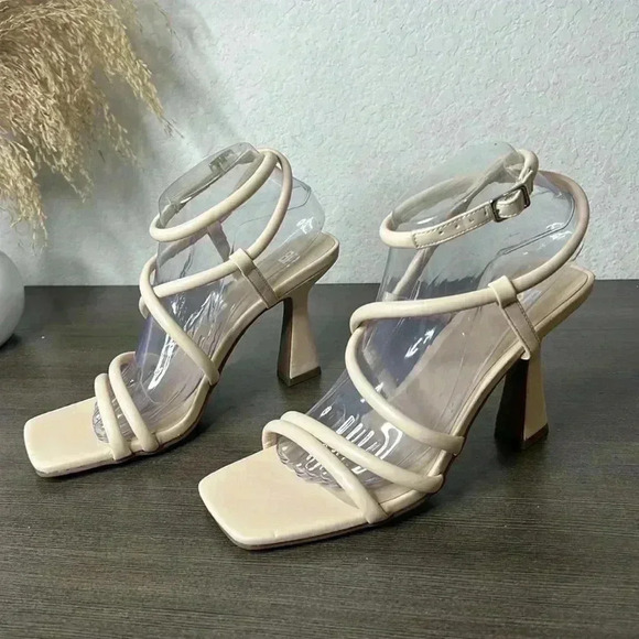 BP Buckle Solid Sandals for Women - Picture 1 of 10